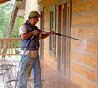 Lexington county log cabin restoration