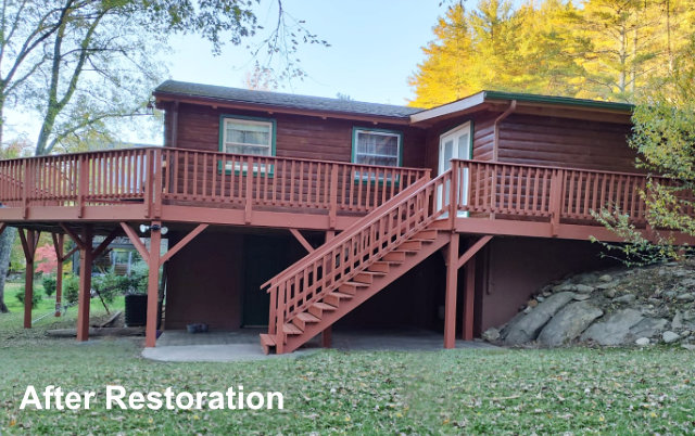 log home repair in Lenoir NC