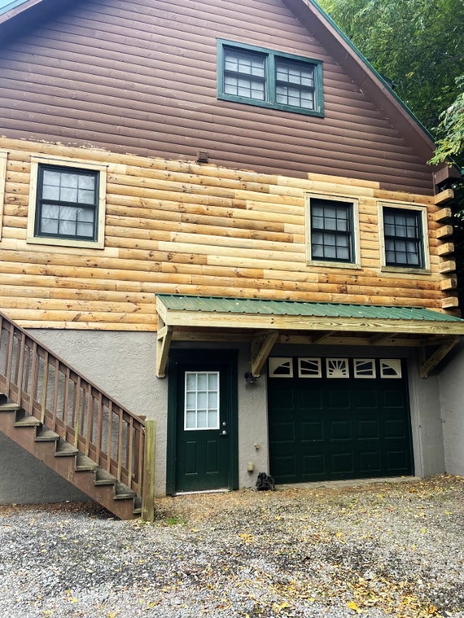 log home repair in waynesville NC