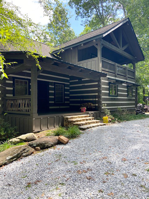 log cabin restoration in NC