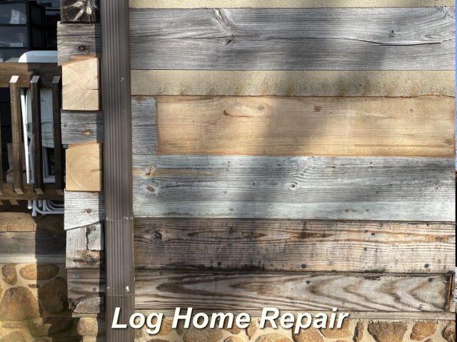 Log home repair in Ahesboro, NC