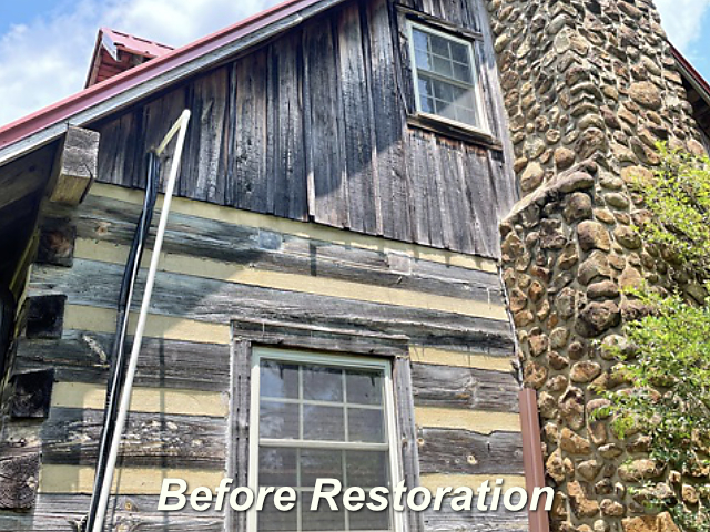 Log home repair in Ahesboro, NC