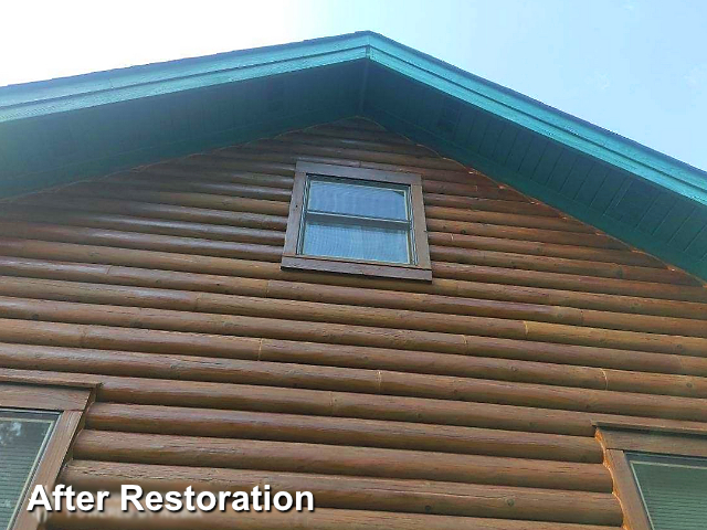 Log home restoration in Dispuntanta, VA