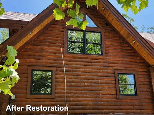 Log home restoration in Gretna, VA