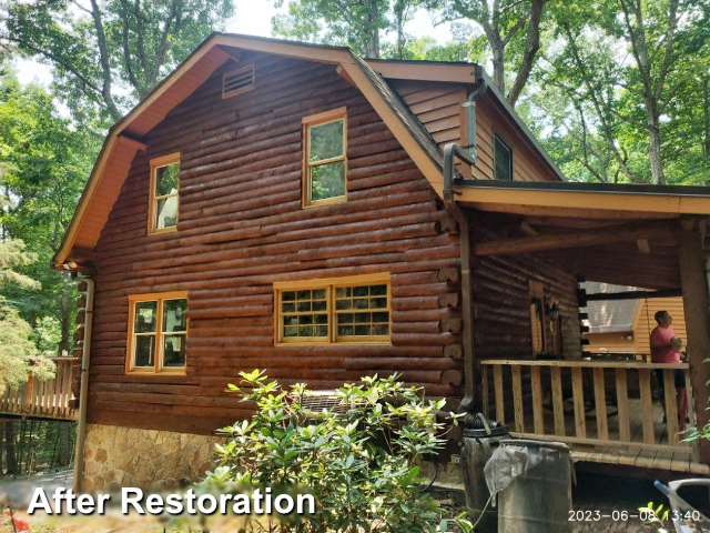 Log home restoration in  Hillsborough,NC