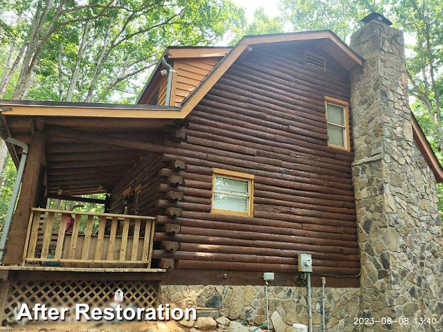 Log home restoration in  Hillsborough,NC