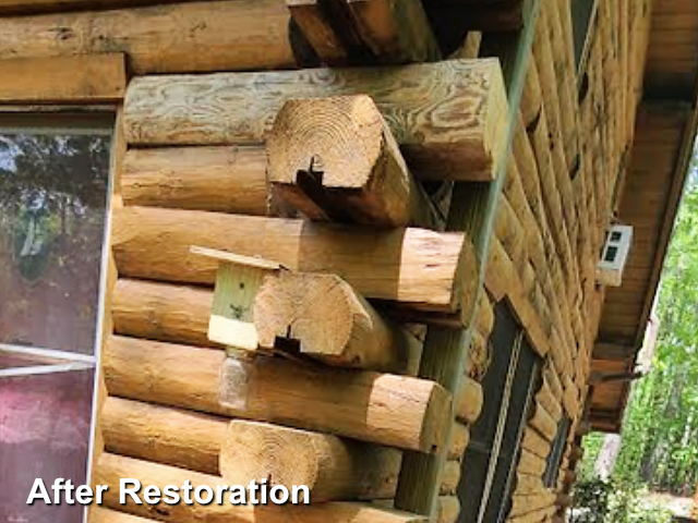 Log home restoration in  Hillsborough,NC