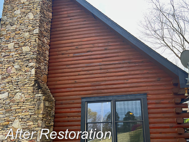 North Carolina Log Home Restoration