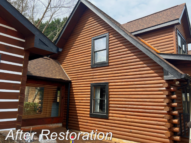 North Carolina Log Home Restoration