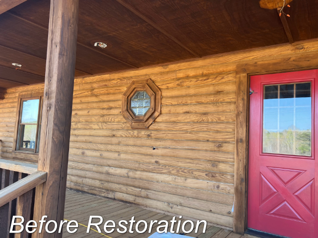 North Carolina Log Home Restoration