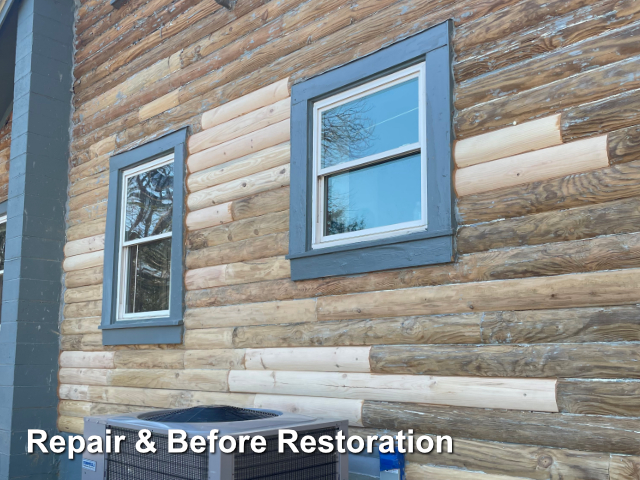 Log cabin repairs in Pittsboro, NC