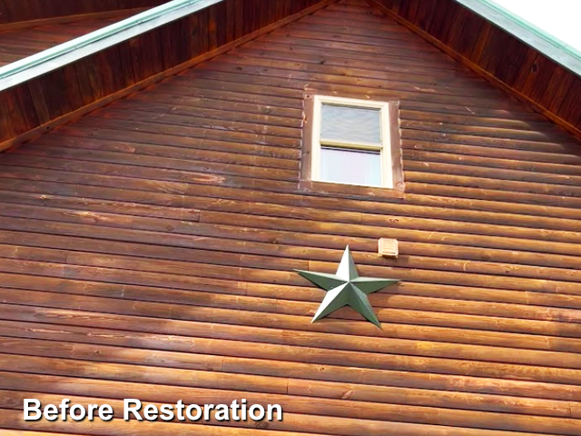 Log home restoration in Vanceburg KY