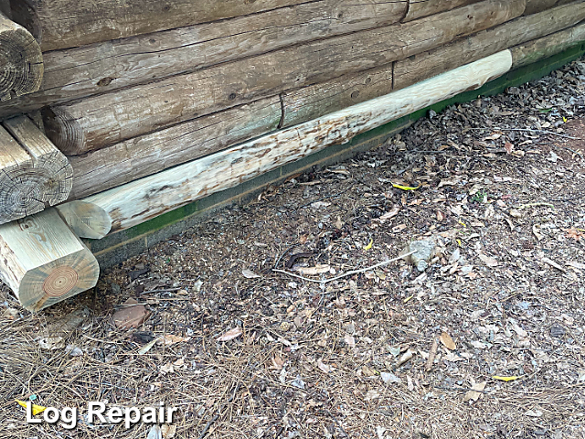 Log home restoration in Winston Salem, NC