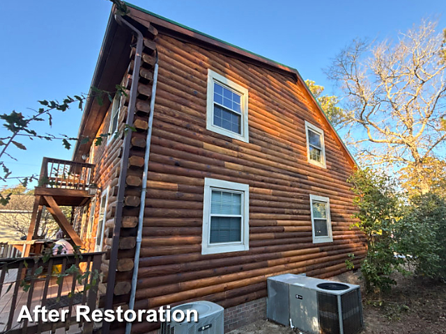 Log home restoration in Myrtle Beach, SC