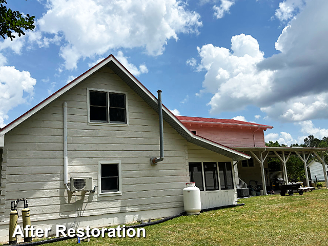 Log home restoration in Summerville, SC