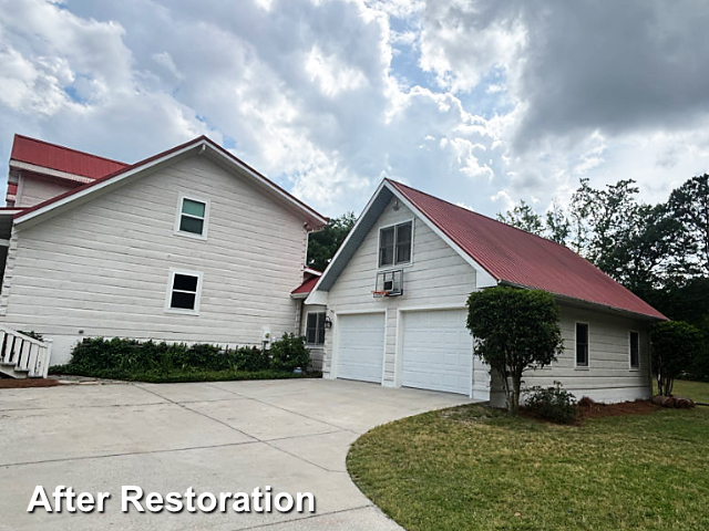 Log home restoration in Summerville, SC